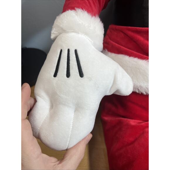 Mickey Mouse Santa Claus JUMBO Plush 48” (4 Feet Tall) Christmas Stuffed Disney - Picture 5 of 15